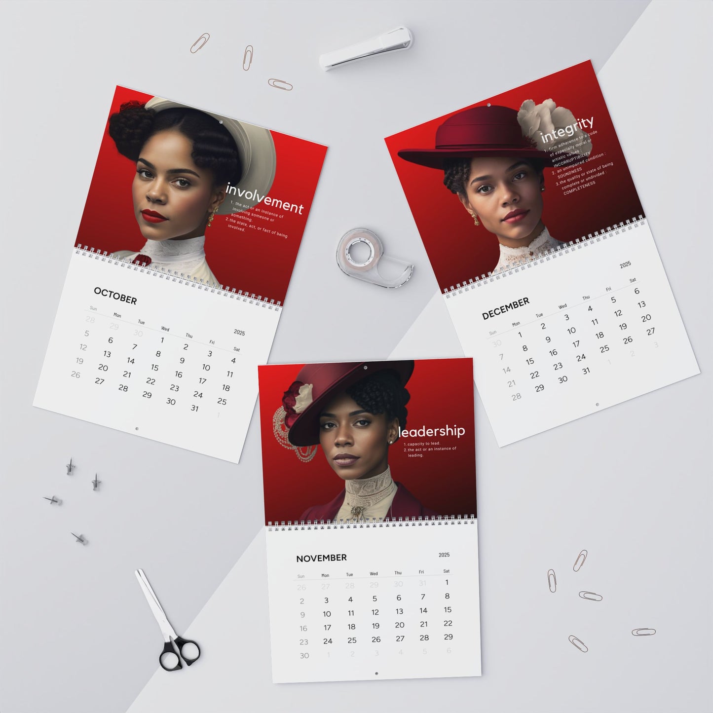 "Fortitude" Wall Calendar