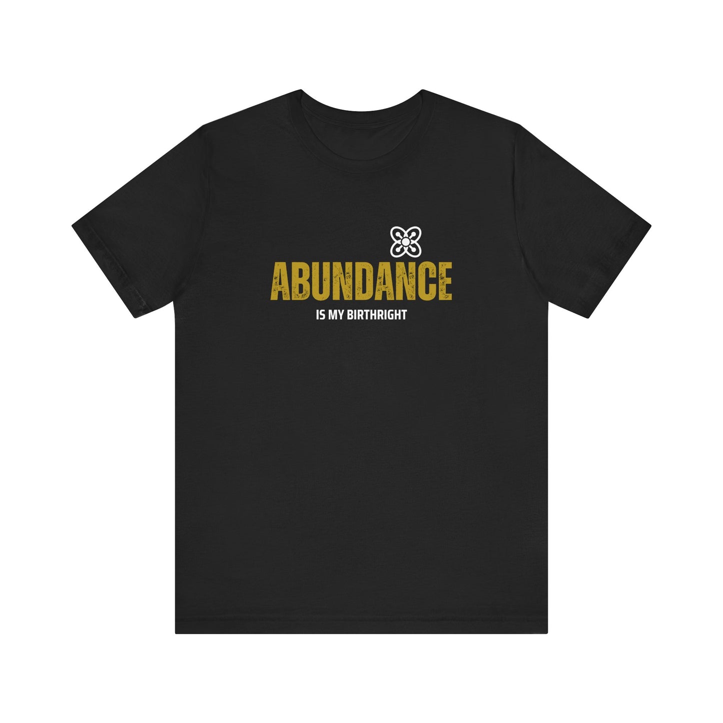 Abundance is My Birthright Tee – Embrace Prosperity