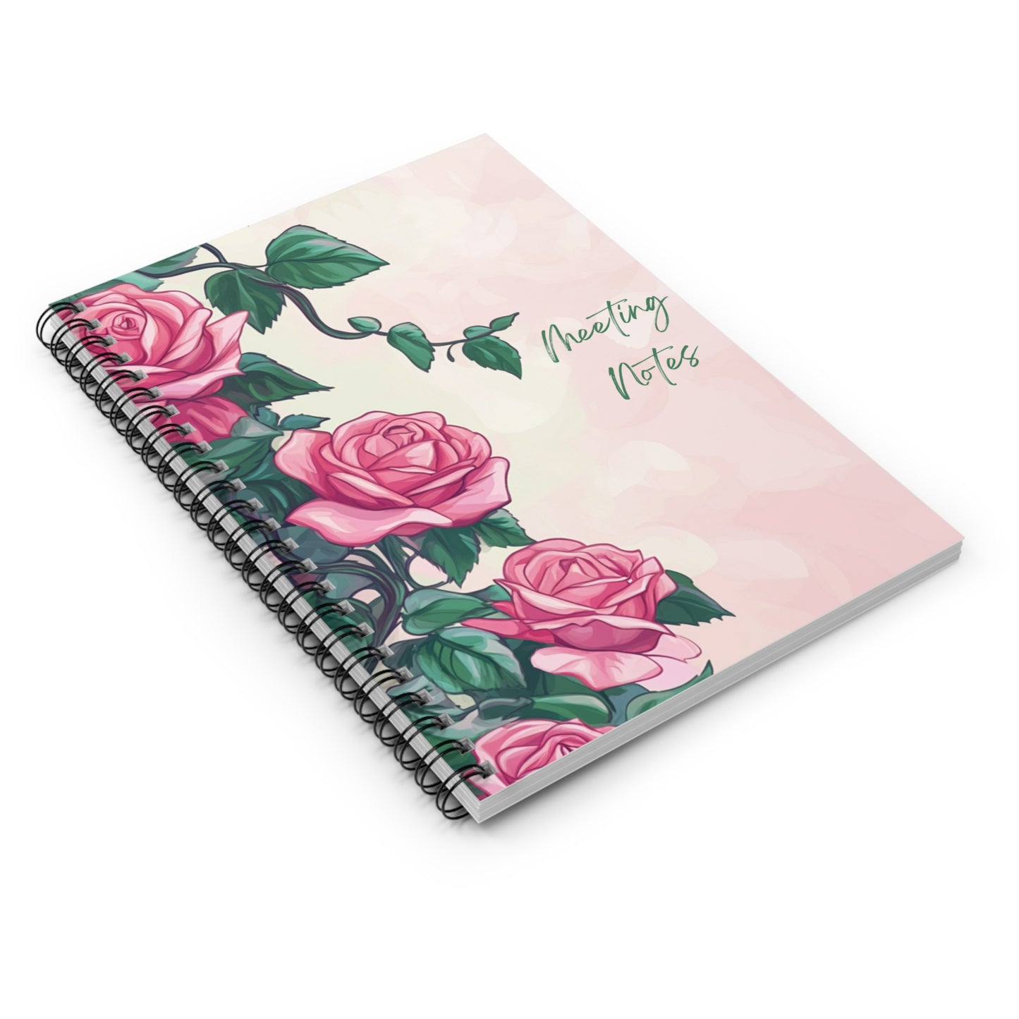 Meeting Notes Spiral Notebook