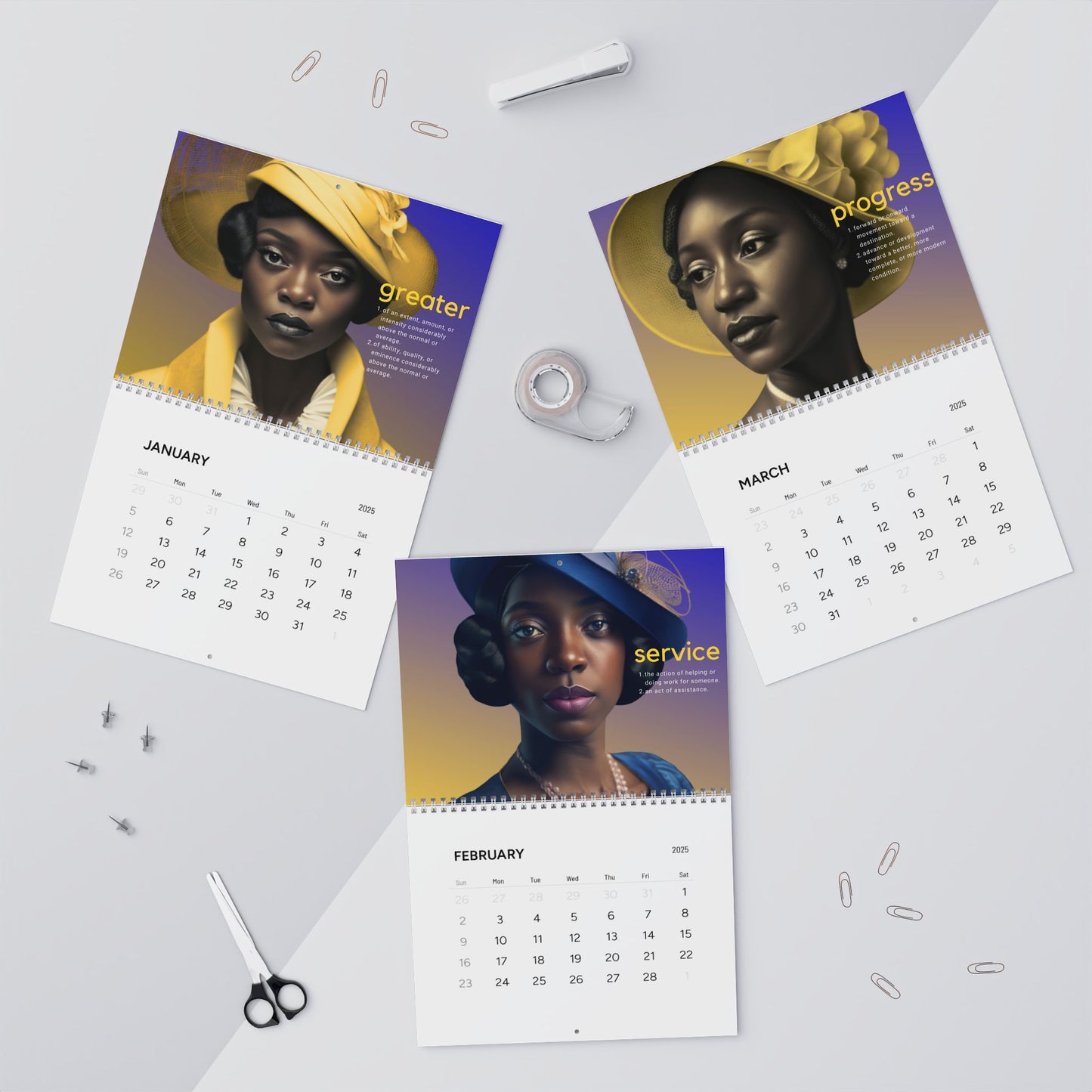 "Greater" Wall Calendar