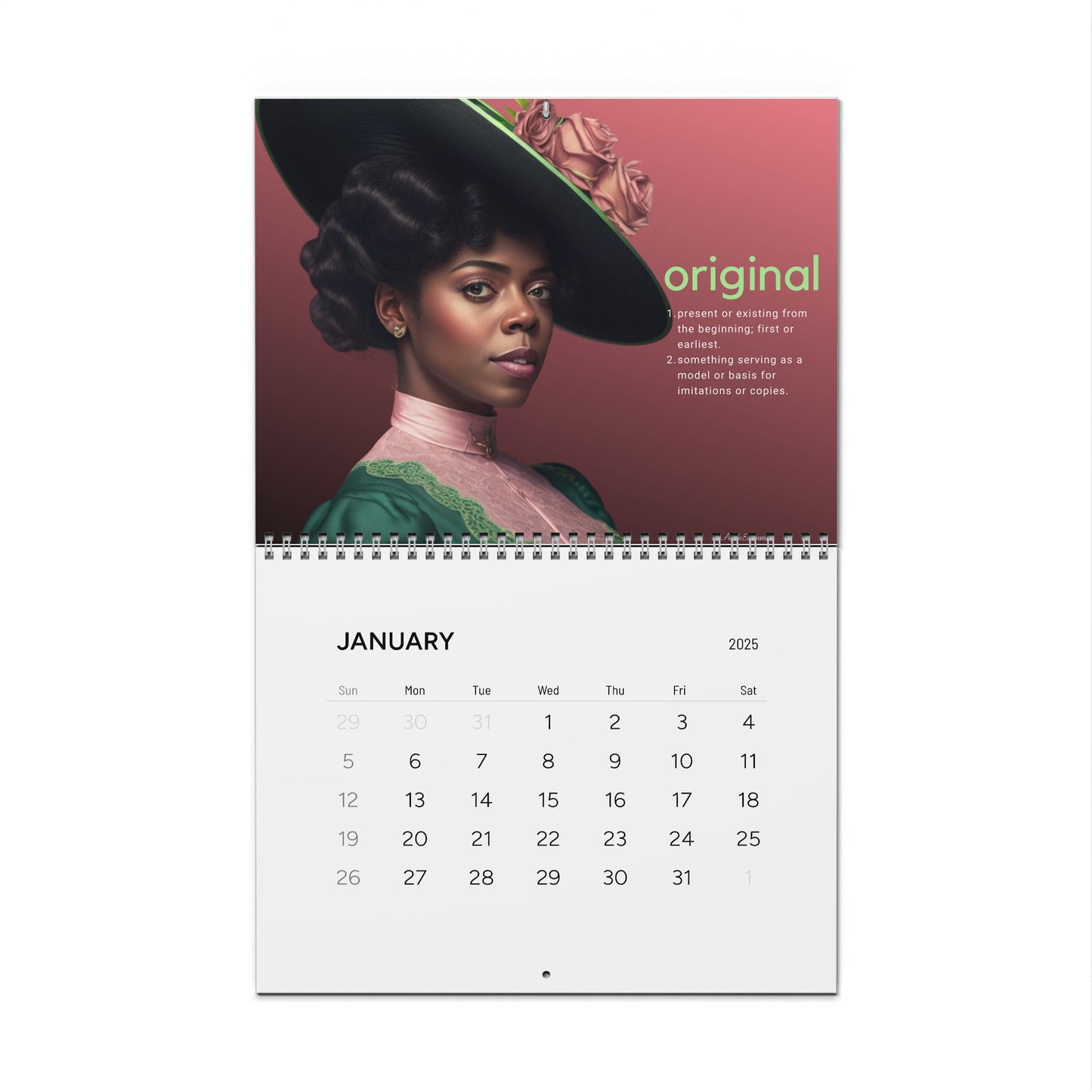 "First" Wall Calendar
