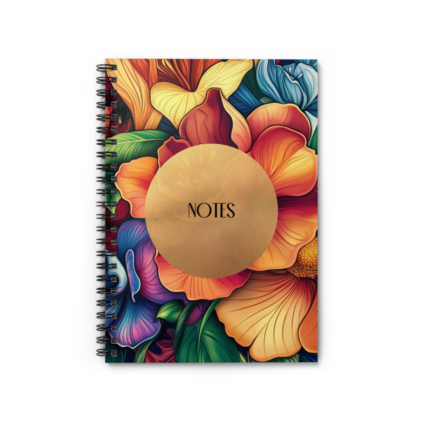 Blooming Florals Spiral Note Journal