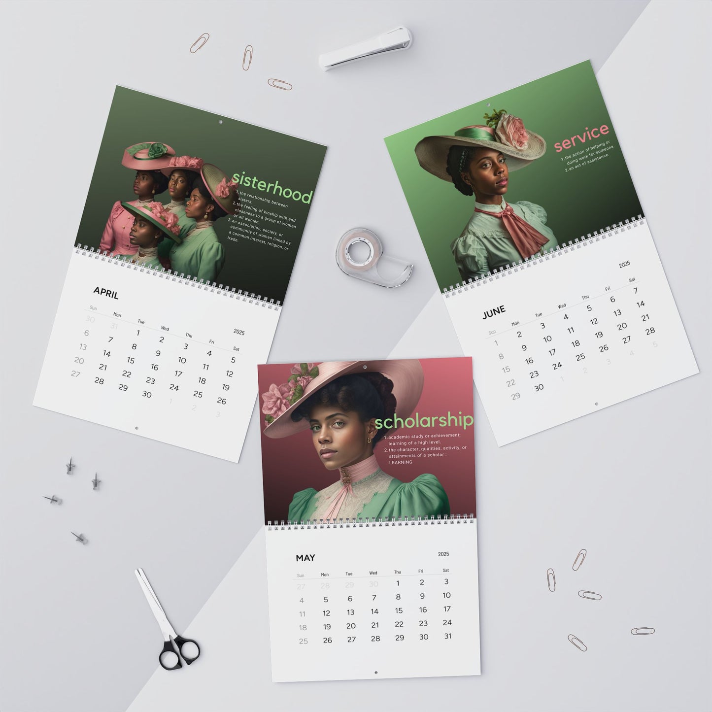 "First" Wall Calendar