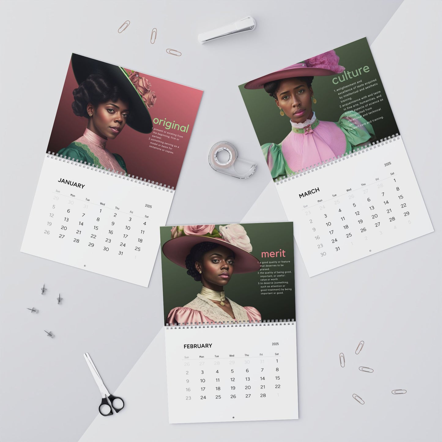 "First" Wall Calendar