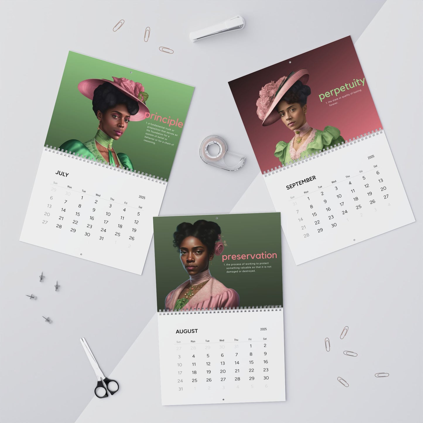 "First" Wall Calendar