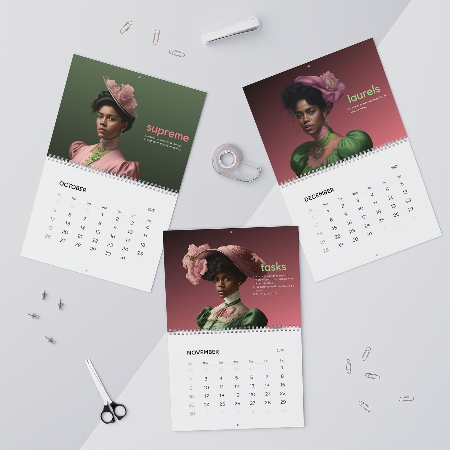 "First" Wall Calendar