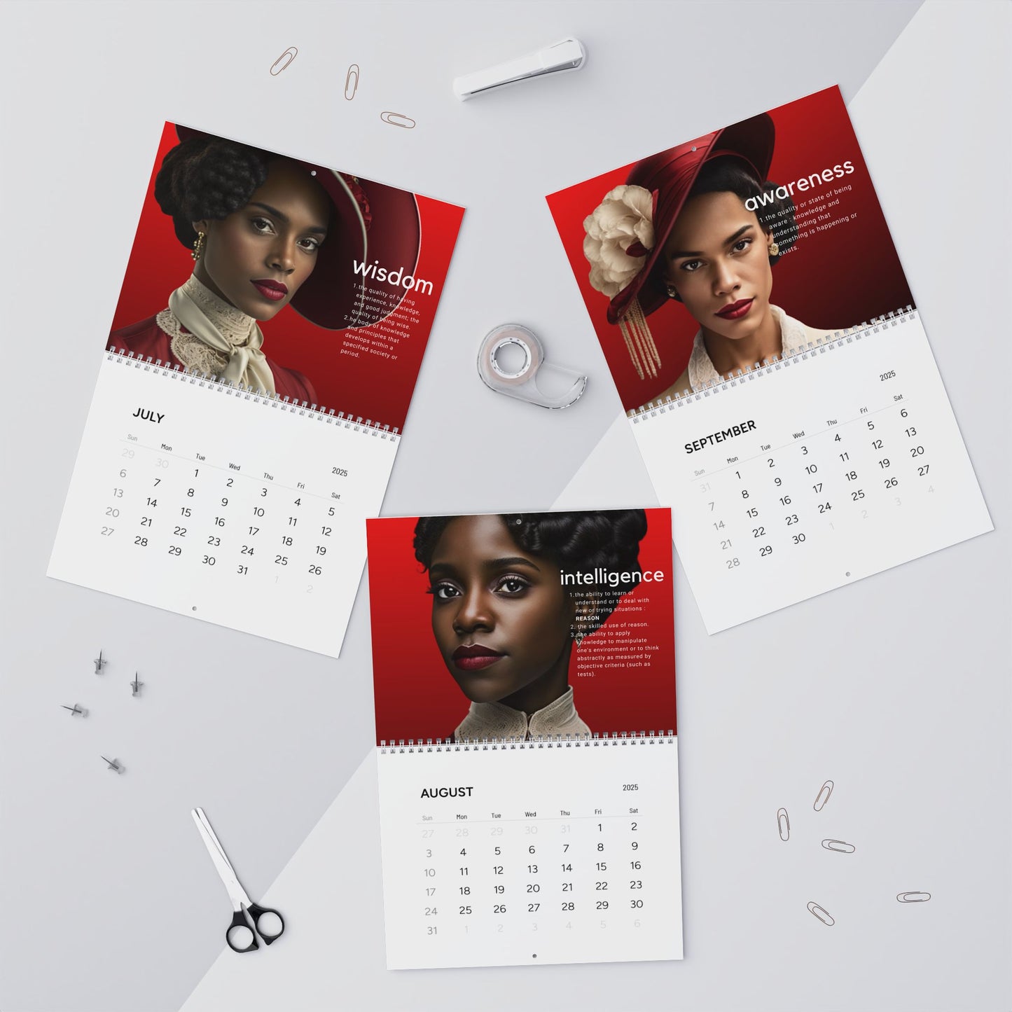 "Fortitude" Wall Calendar