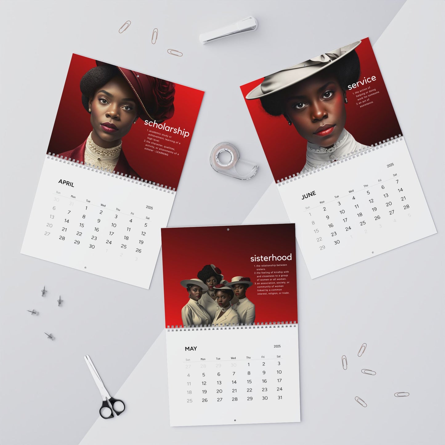 "Fortitude" Wall Calendar