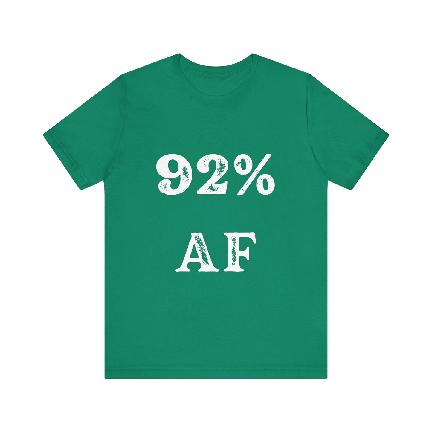92% AF T-Shirt – Black Culture Shirt, Melanin Tee, Black Pride Graphic Tee