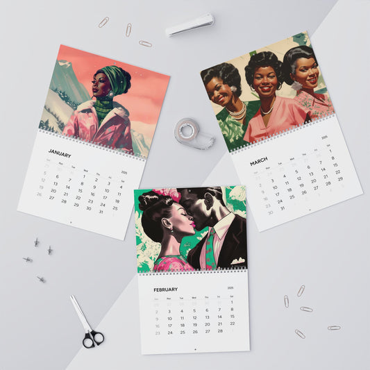 Timeless Radiance 2025 Wall Calendar
