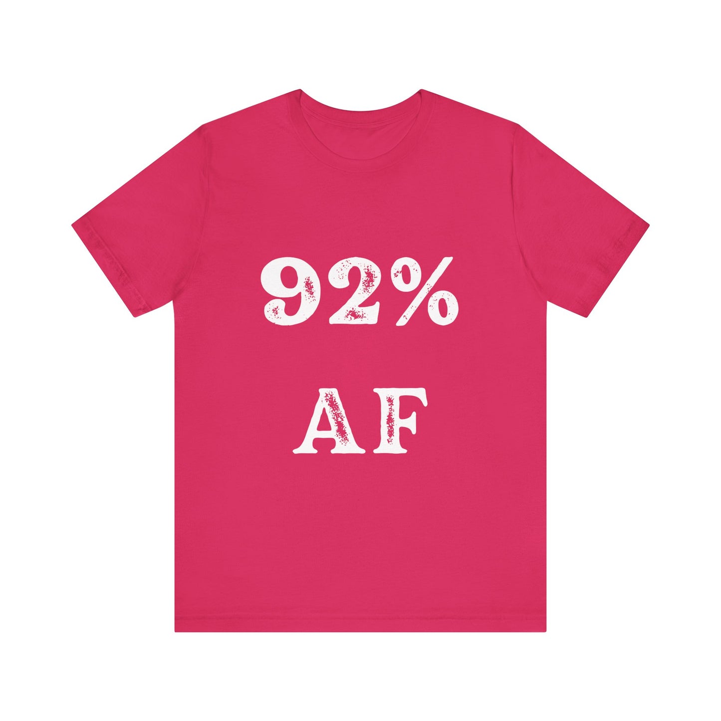 92% AF T-Shirt – Black Culture Shirt, Melanin Tee, Black Pride Graphic Tee