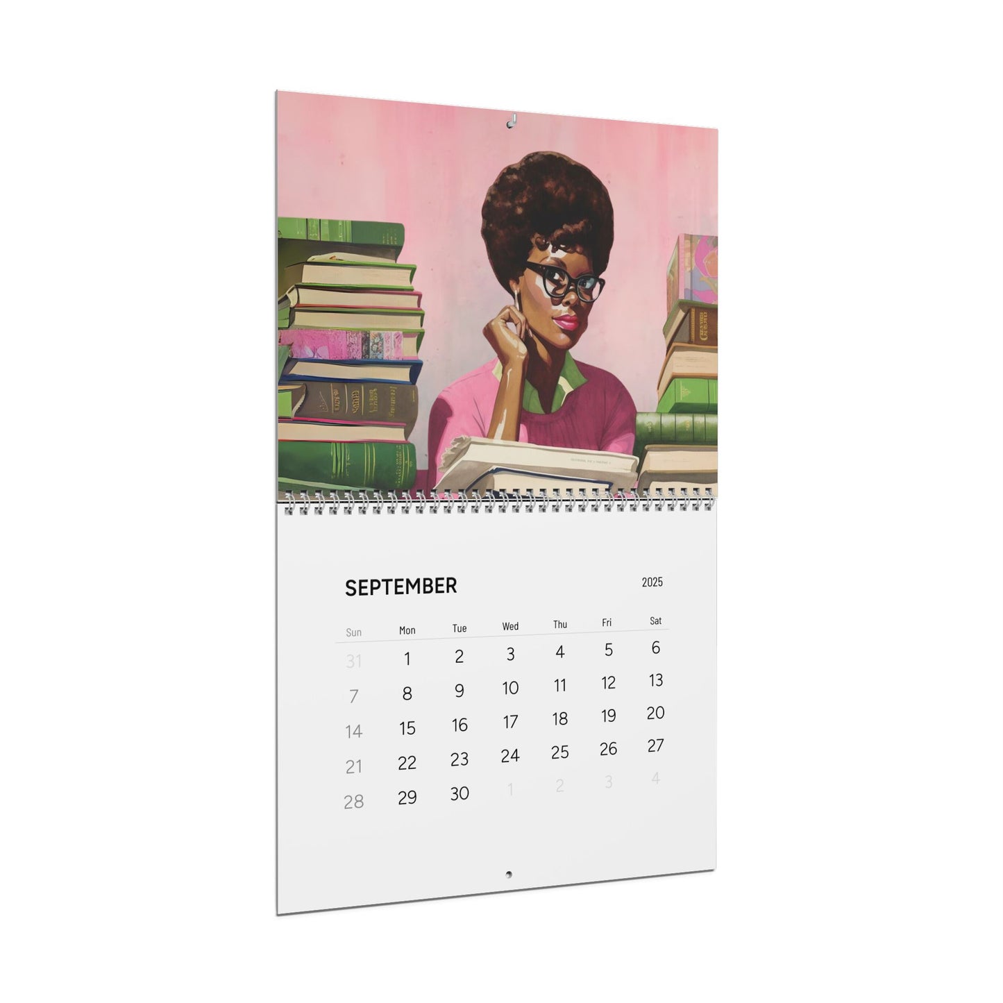 Timeless Radiance 2025 Wall Calendar