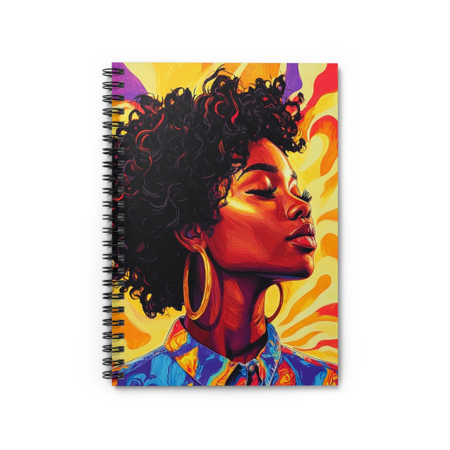 Colorburst Spiral Notebook