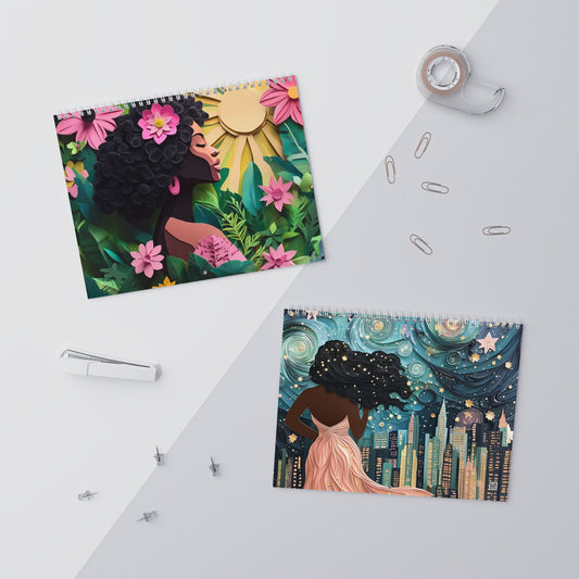 I Am Affirmation 2026 Calendar Pink and Green Edition