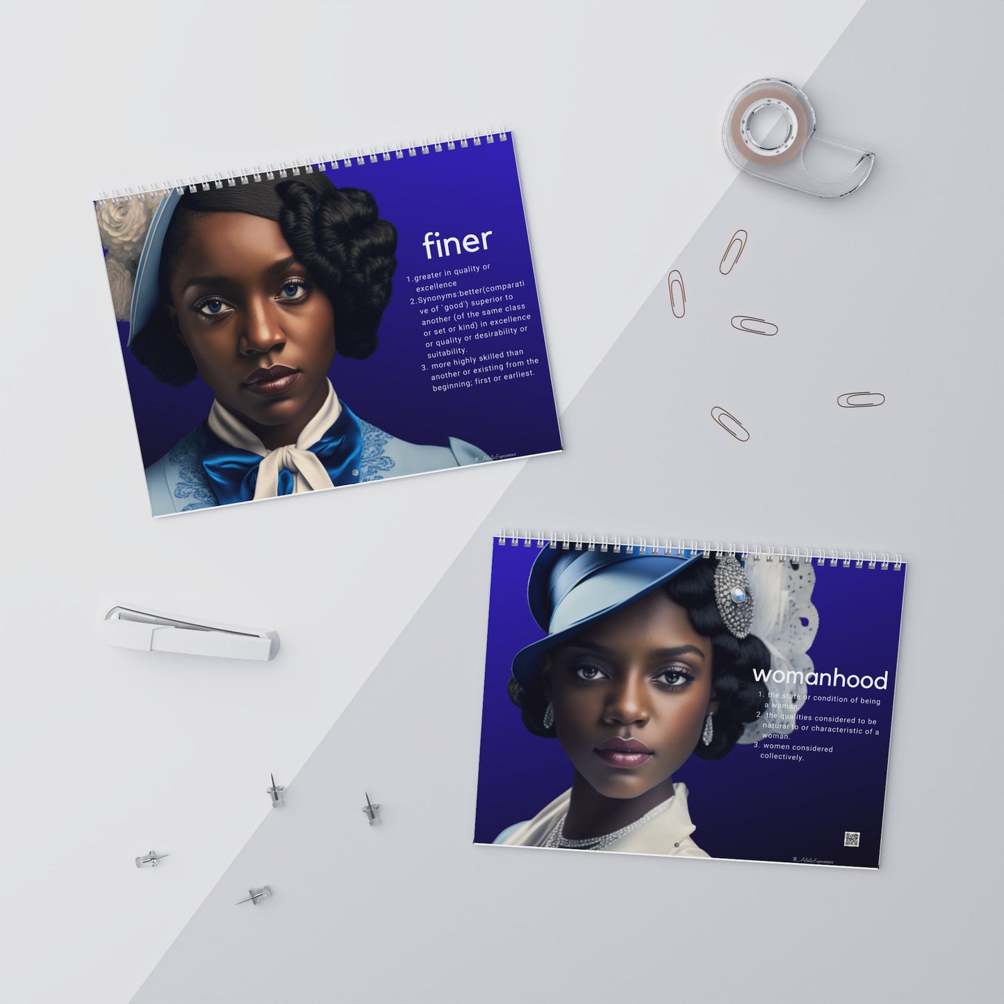 "Finer" Wall Calendar