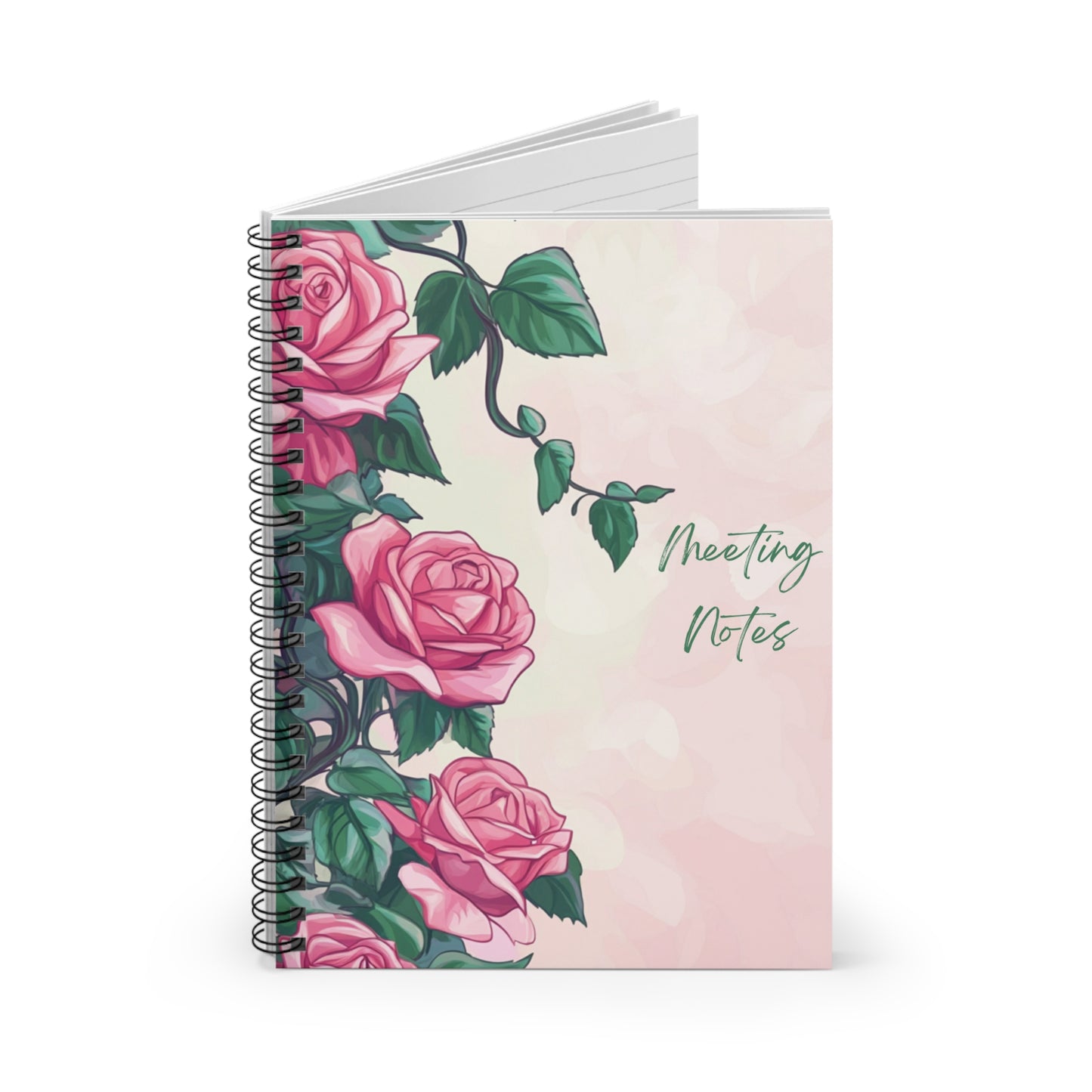 Meeting Notes Spiral Notebook