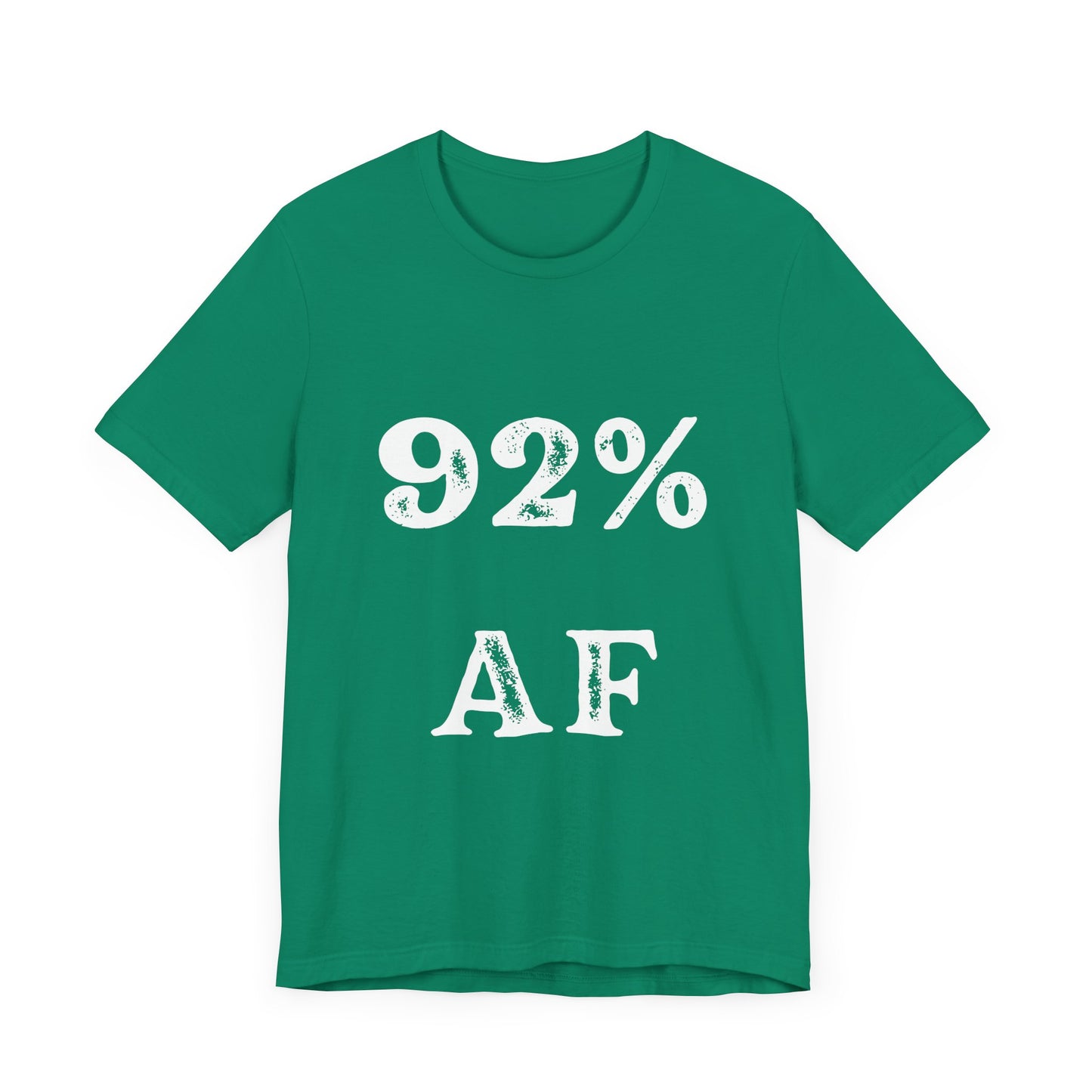 92% AF T-Shirt – Black Culture Shirt, Melanin Tee, Black Pride Graphic Tee