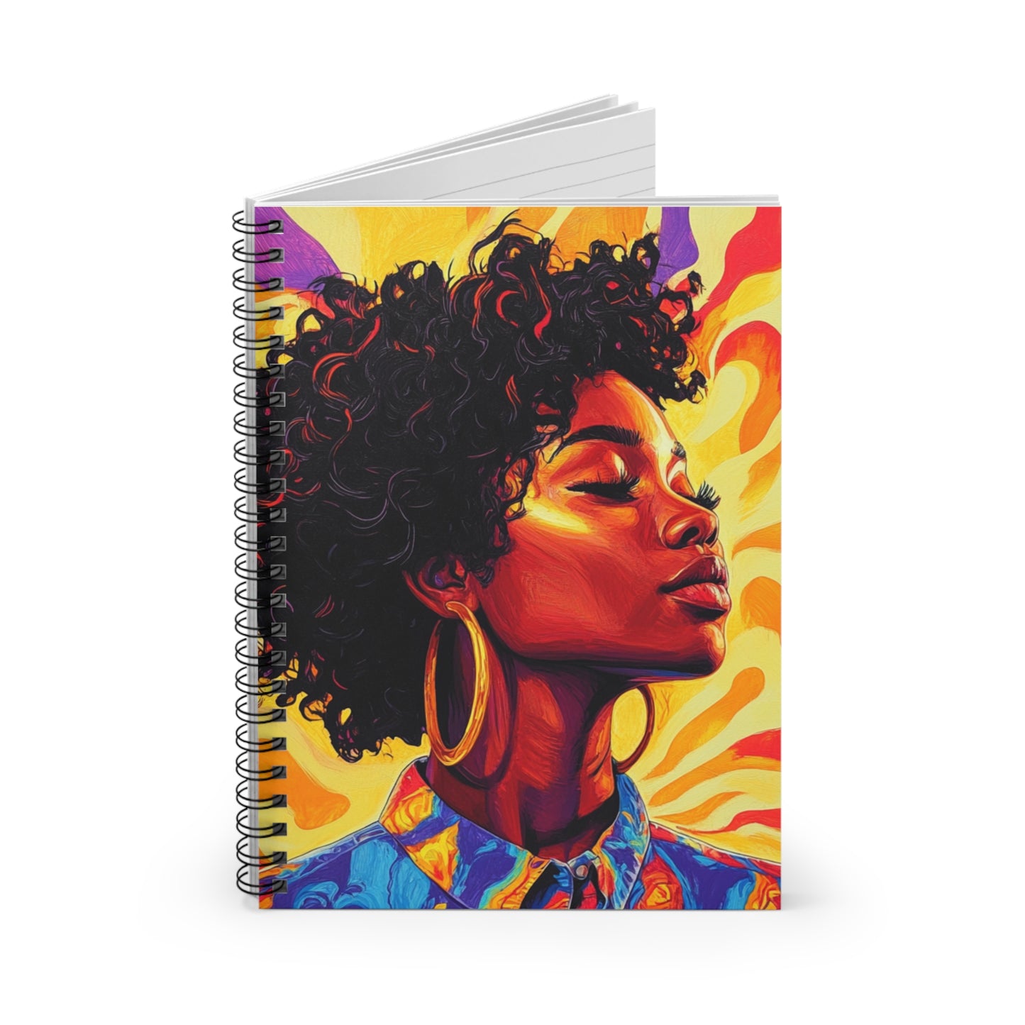 Colorburst Spiral Notebook