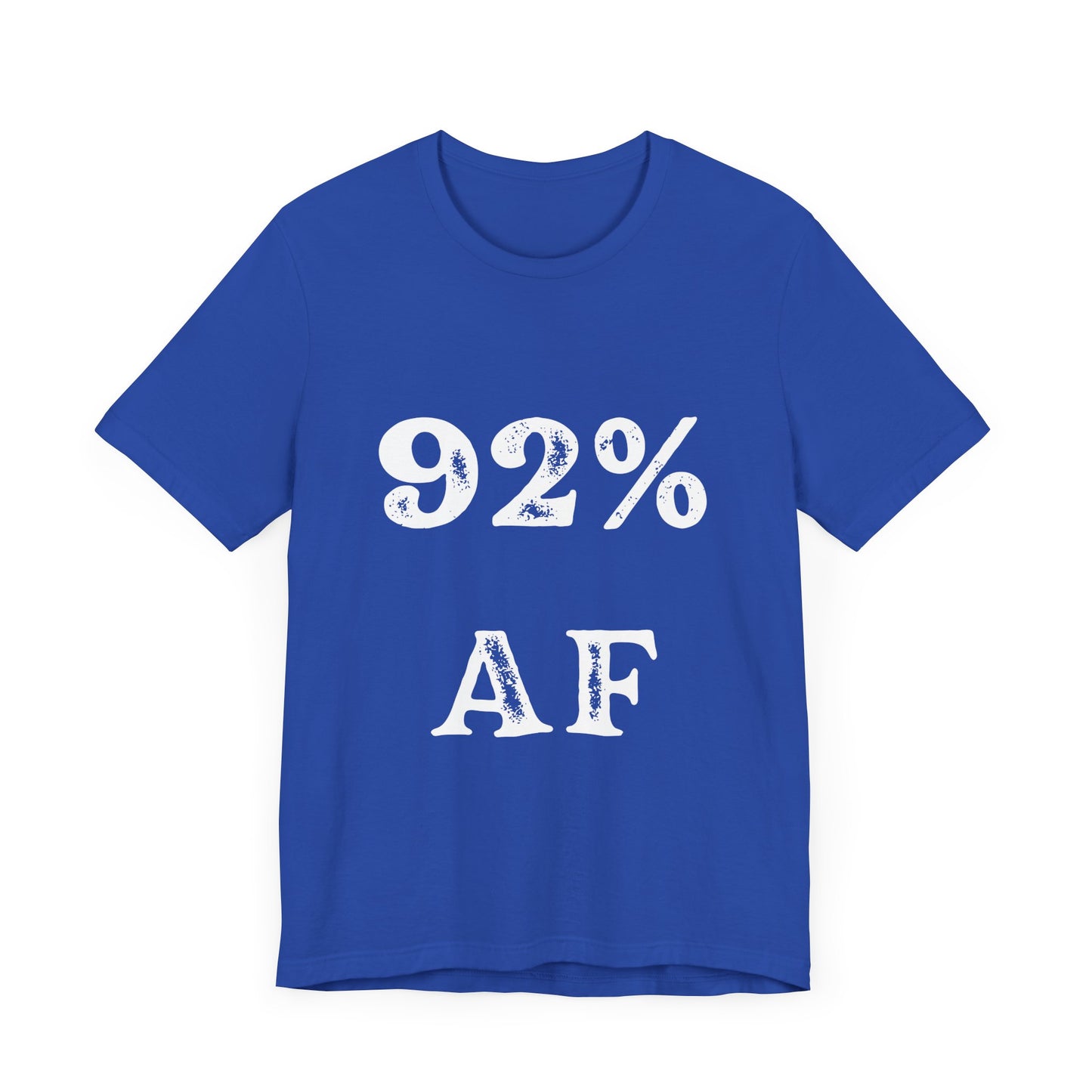 92% AF T-Shirt – Black Culture Shirt, Melanin Tee, Black Pride Graphic Tee