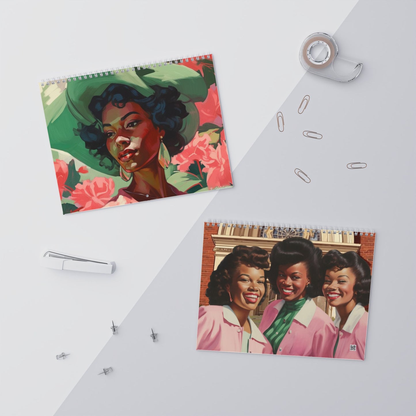 Timeless Radiance 2025 Wall Calendar