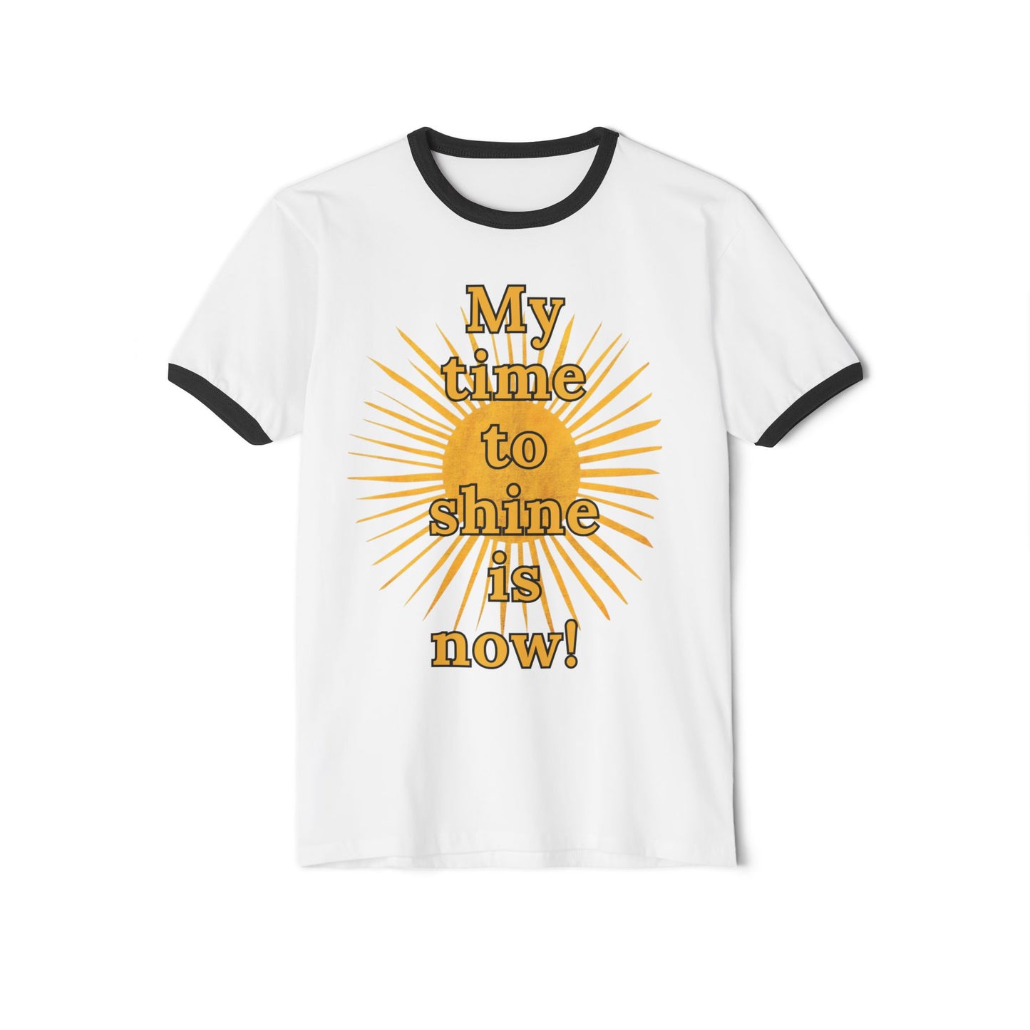 My Time to Shine Ringer Tee – For the Bold and Unstoppable